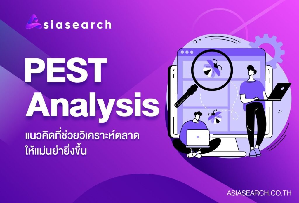 PEST Analysis แนวคิดที่ช่วยวิเคราะห์ตลาดให้แม่นยำยิ่งขึ้น